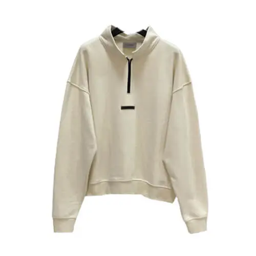 Essentials Neck Half Zik Sweatshirts